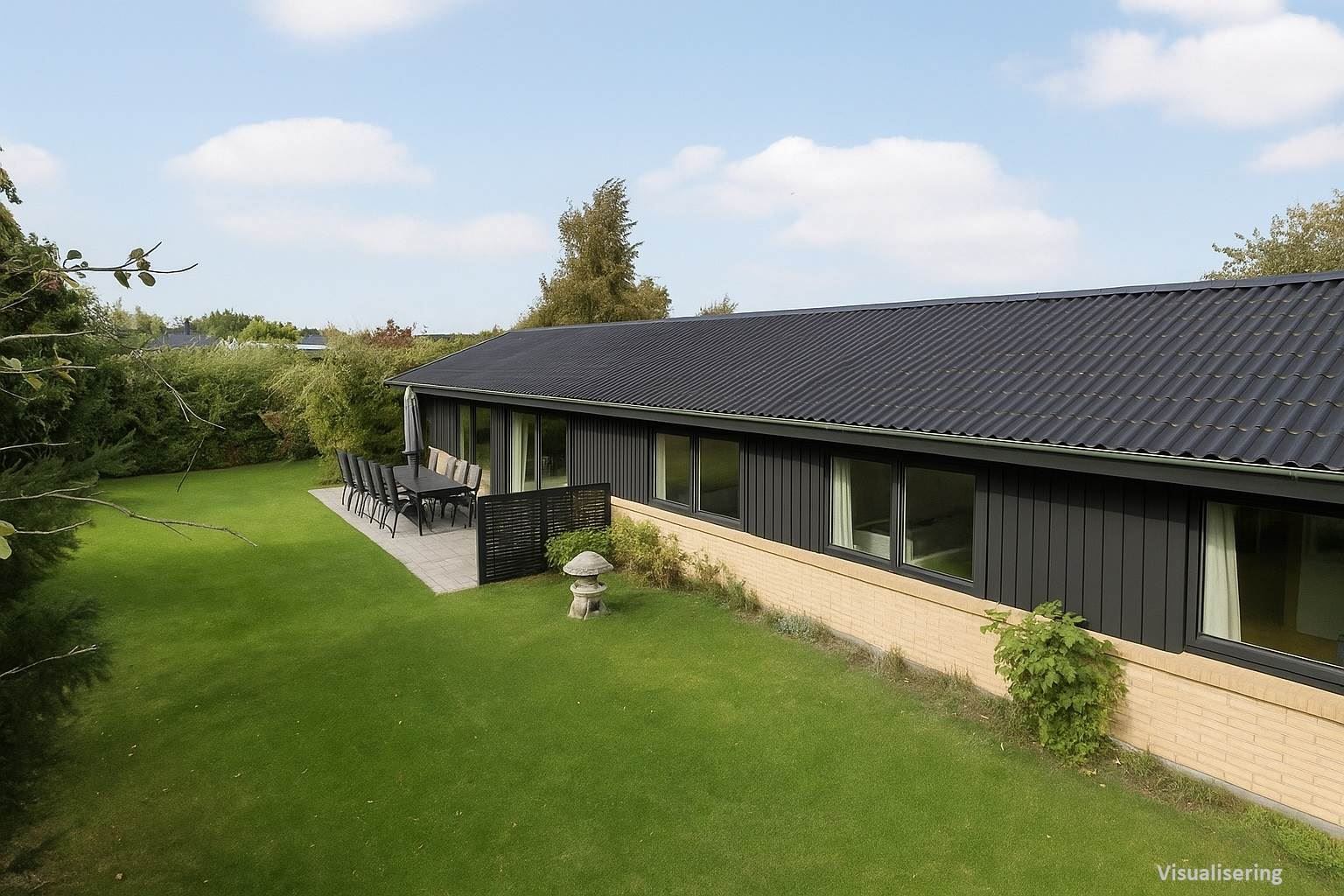 Graf med nøgletal og udvikling for Allerød 3450