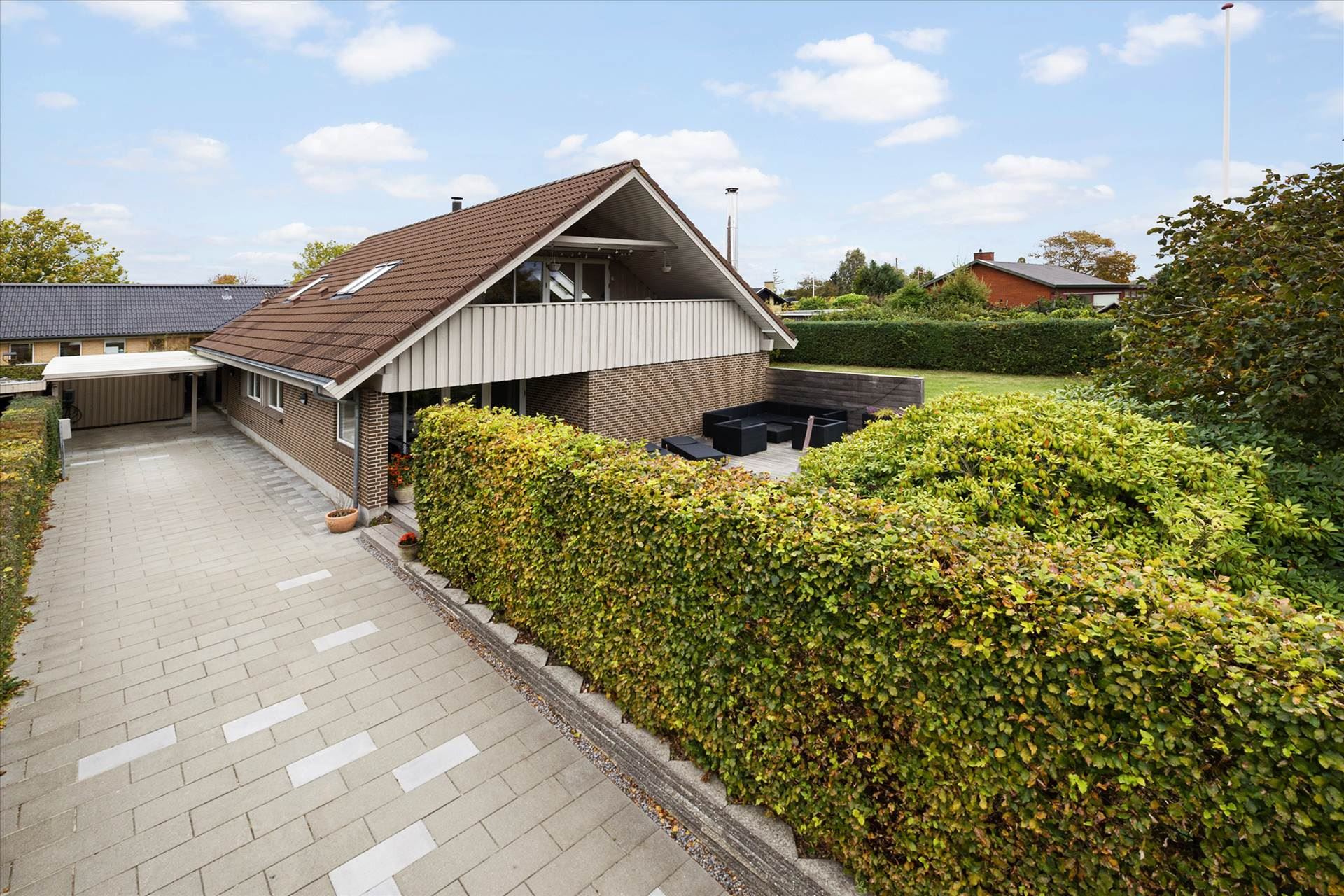 Graf med nøgletal og udvikling for 3550 Slangerup