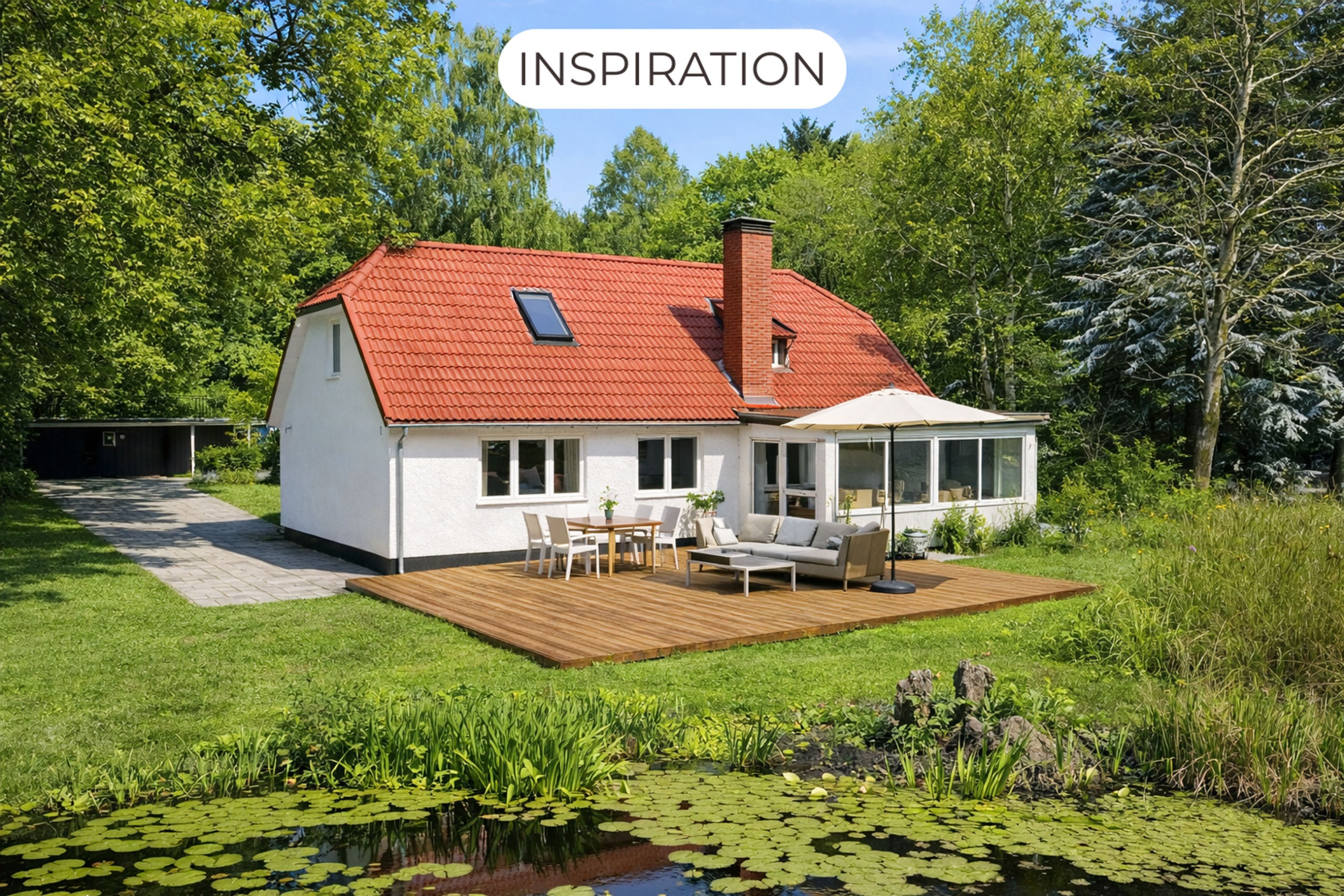 Graf med nøgletal og udvikling for Allerød Kommune 3520