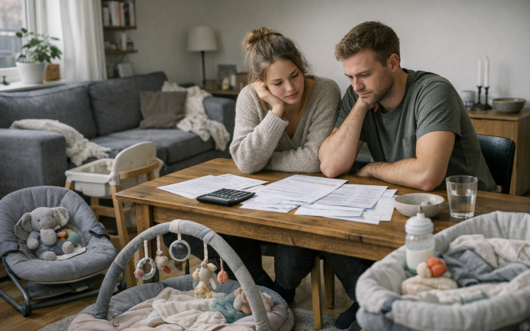 Baby på vej? Det er boligen og hverdagen, der afgør økonomien